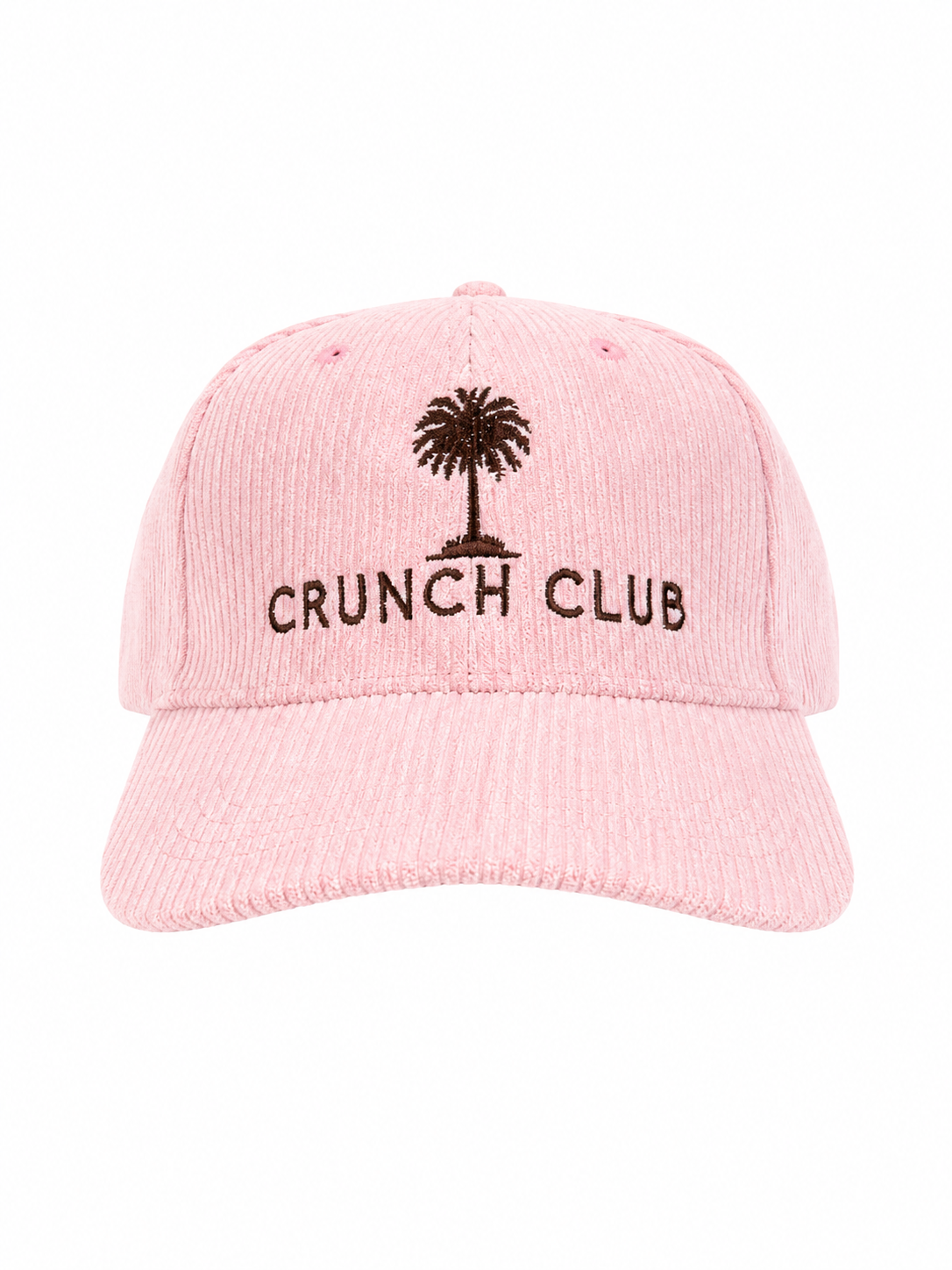 Pink Corduroy Crunch Club Hat