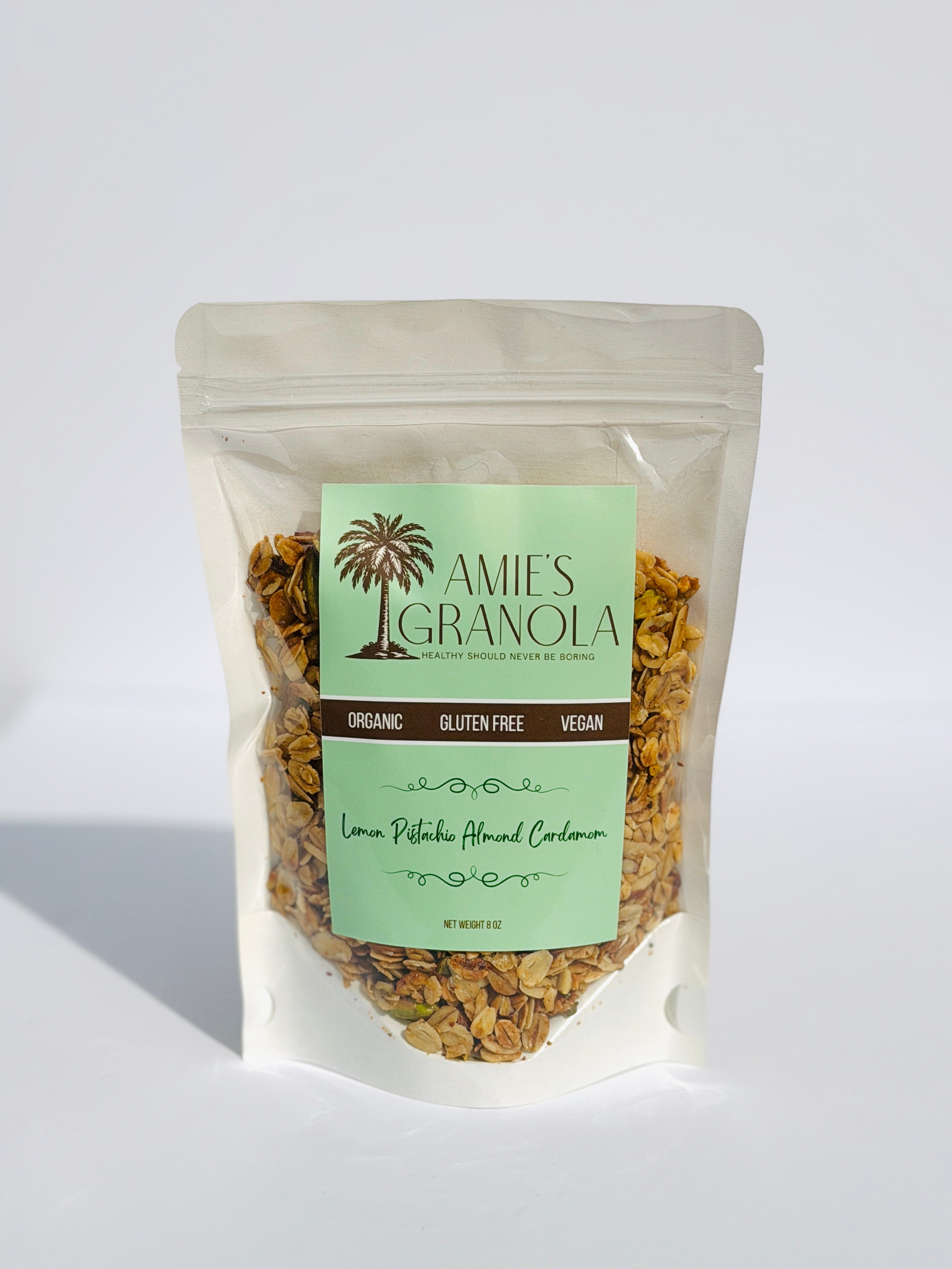 Lemon Pistachio Almond Cardamom - 8 oz.